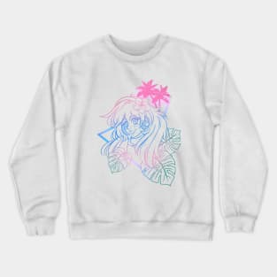 Plant Aesthetic Line Version Crewneck Sweatshirt